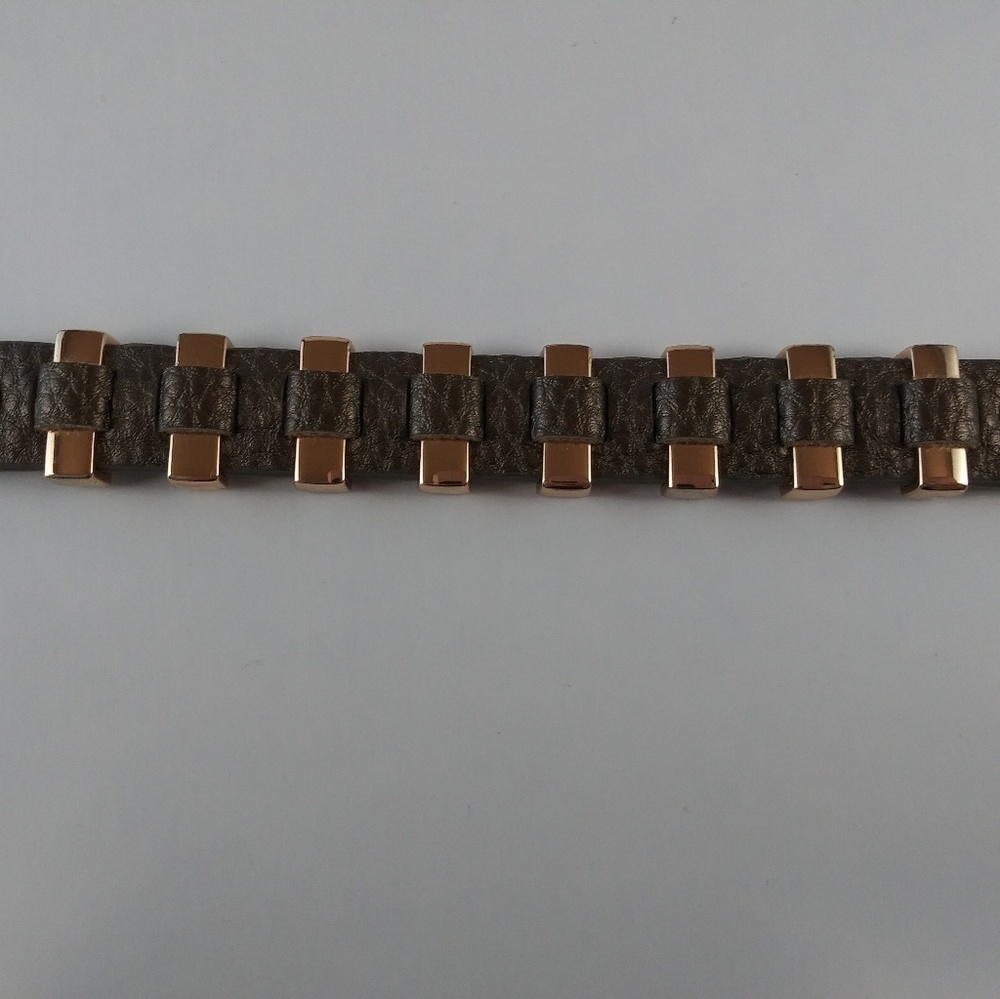 NEW Premier Designs Gold and Brown wrap Bracelet